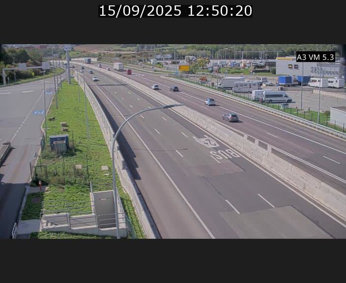 Traffic live webcam Luxembourg Aire de Berchem - A3 - BK 5 - direction France