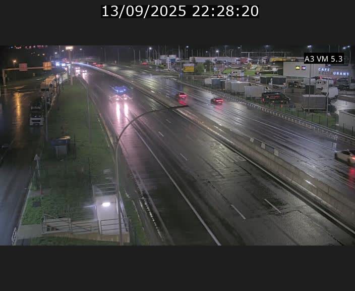 Traffic live webcam Luxembourg Aire de Berchem - A3 - BK 5 - direction France