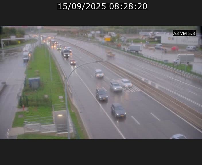 Traffic live webcam Luxembourg Aire de Berchem - A3 - BK 5 - direction France