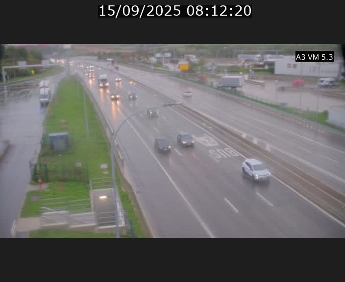 Traffic live webcam Luxembourg Aire de Berchem - A3 - BK 5 - direction France