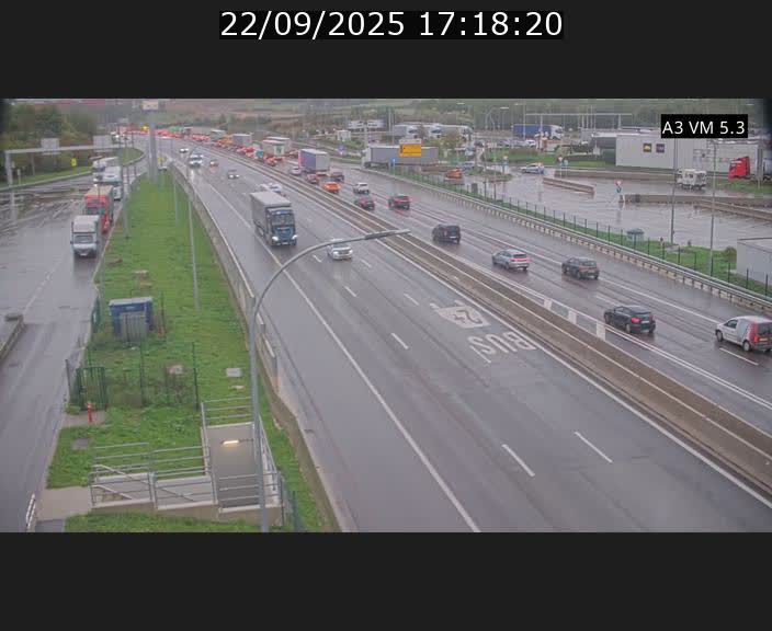 Traffic live webcam Luxembourg Aire de Berchem - A3 - BK 5 - direction France