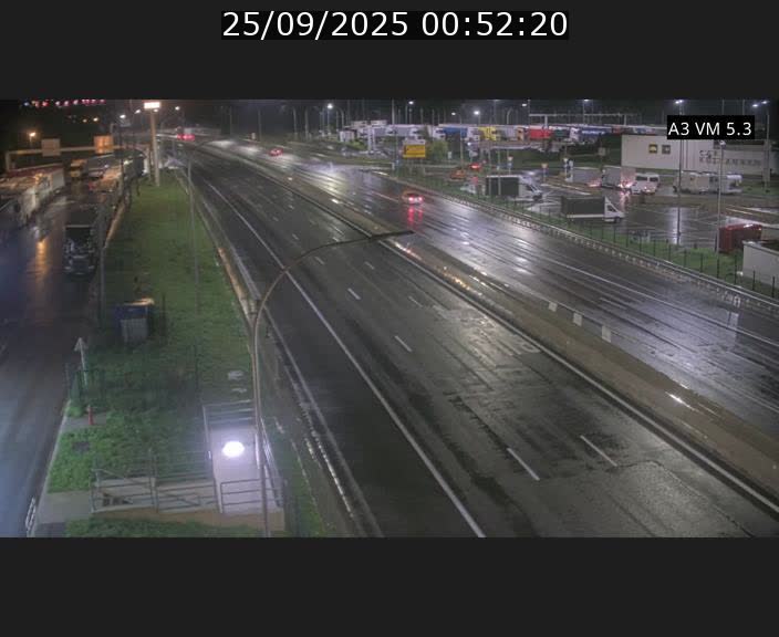 Traffic live webcam Luxembourg Aire de Berchem - A3 - BK 5 - direction France