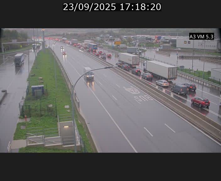 Traffic live webcam Luxembourg Aire de Berchem - A3 - BK 5 - direction France