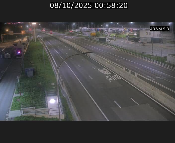 Traffic live webcam Luxembourg Aire de Berchem - A3 - BK 5 - direction France