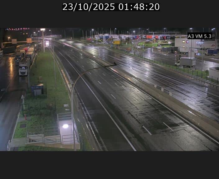 Traffic live webcam Luxembourg Aire de Berchem - A3 - BK 5 - direction France