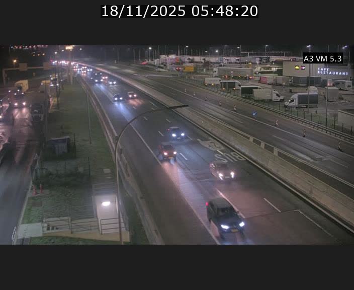 <h2>Traffic live webcam Luxembourg Aire de Berchem - A3 - BK 5 - direction France</h2>