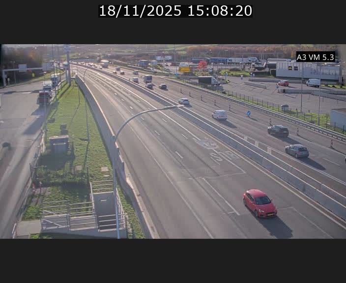 <h2>Traffic live webcam Luxembourg Aire de Berchem - A3 - BK 5 - direction France</h2>