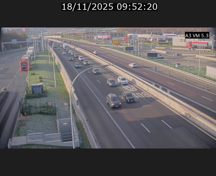 <h2>Traffic live webcam Luxembourg Aire de Berchem - A3 - BK 5 - direction France</h2>