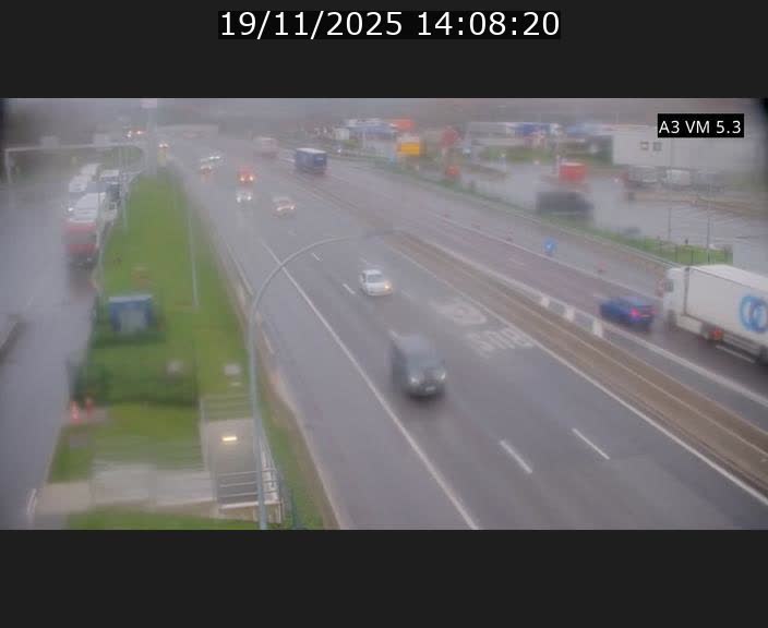 <h2>Traffic live webcam Luxembourg Aire de Berchem - A3 - BK 5 - direction France</h2>