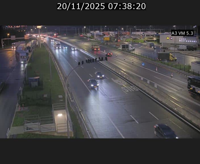 <h2>Traffic live webcam Luxembourg Aire de Berchem - A3 - BK 5 - direction France</h2>