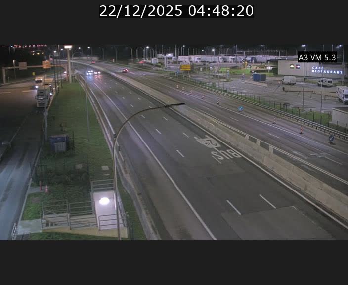 <h2>Traffic live webcam Luxembourg Aire de Berchem - A3 - BK 5 - direction France</h2>