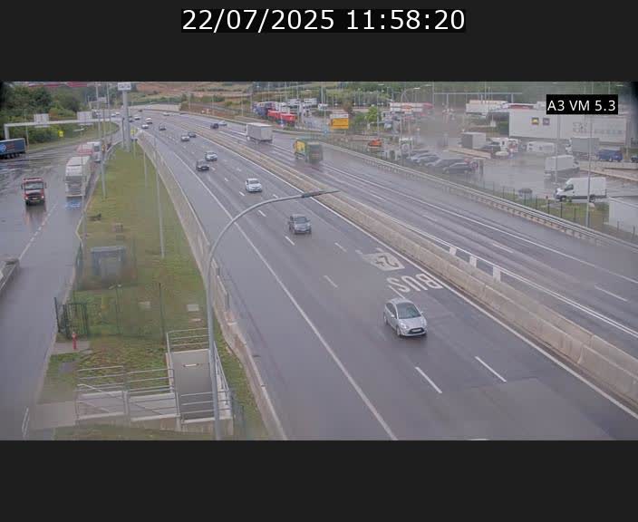 <h2>Traffic live webcam Luxembourg Aire de Berchem - A3 - BK 5 - direction France</h2>
