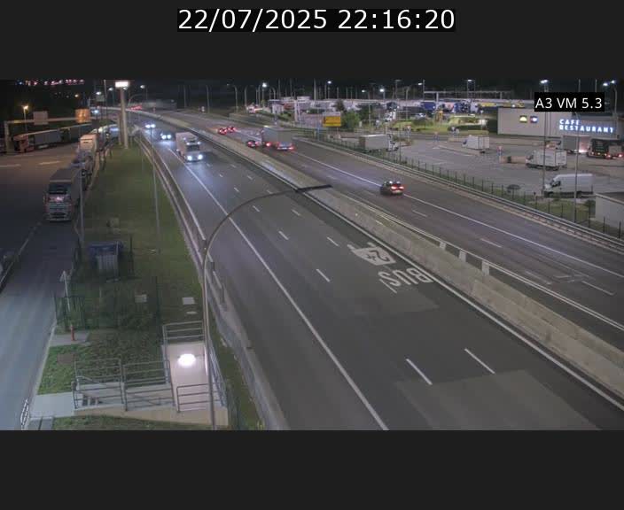 <h2>Traffic live webcam Luxembourg Aire de Berchem - A3 - BK 5 - direction France</h2>