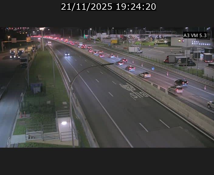 <h2>Traffic live webcam Luxembourg Aire de Berchem - A3 - BK 5 - direction France</h2>