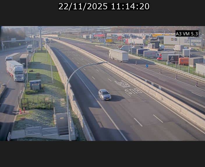 <h2>Traffic live webcam Luxembourg Aire de Berchem - A3 - BK 5 - direction France</h2>