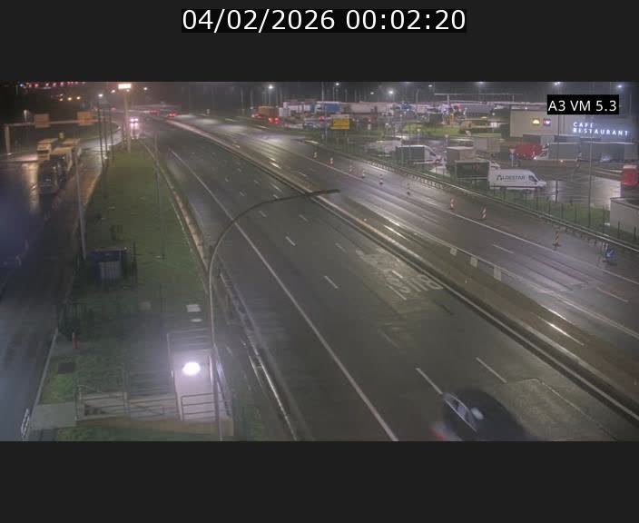 <h2>Traffic live webcam Luxembourg Aire de Berchem - A3 - BK 5 - direction France</h2>