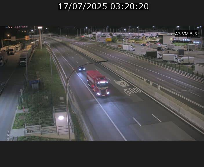 <h2>Traffic live webcam Luxembourg Aire de Berchem - A3 - BK 5 - direction France</h2>
