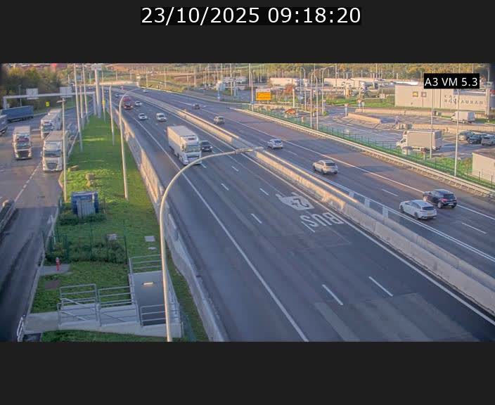<h2>Traffic live webcam Luxembourg Aire de Berchem - A3 - BK 5 - direction France</h2>