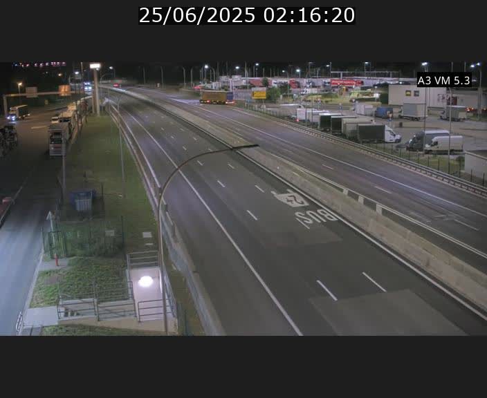 <h2>Traffic live webcam Luxembourg Aire de Berchem - A3 - BK 5 - direction France</h2>