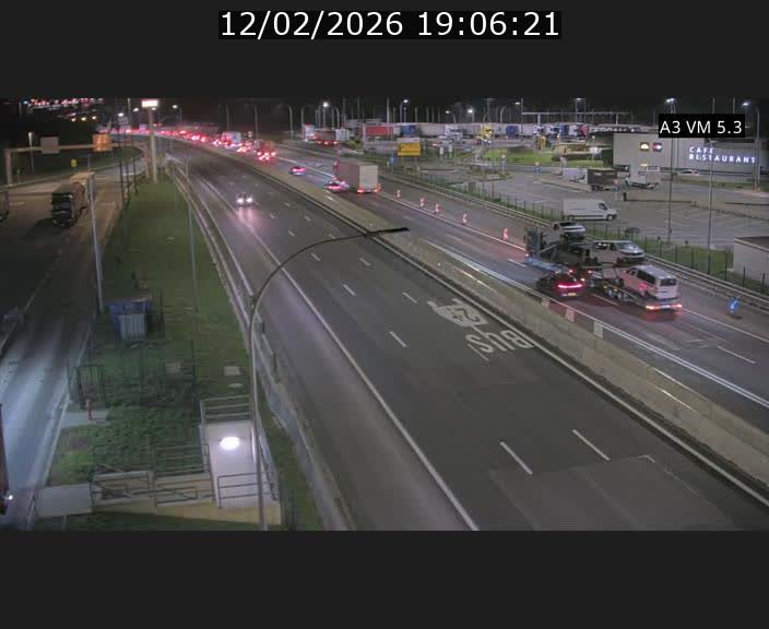 <h2>Traffic live webcam Luxembourg Aire de Berchem - A3 - BK 5 - direction France</h2>