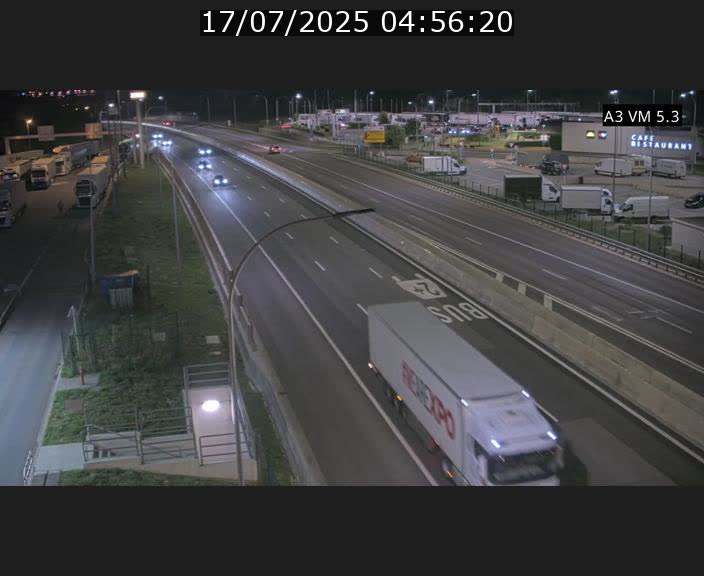 <h2>Traffic live webcam Luxembourg Aire de Berchem - A3 - BK 5 - direction France</h2>