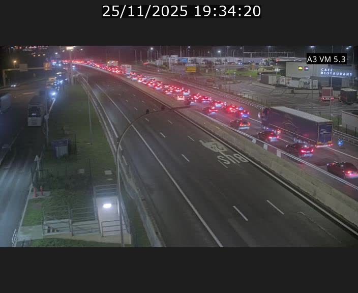<h2>Traffic live webcam Luxembourg Aire de Berchem - A3 - BK 5 - direction France</h2>