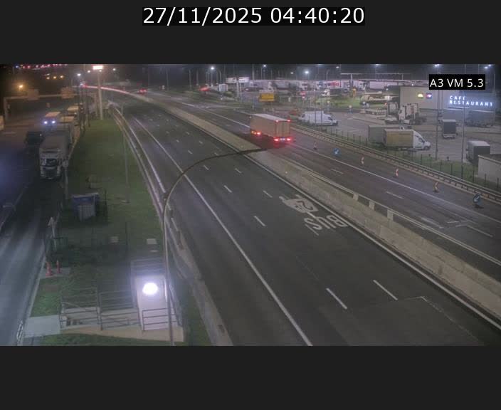 <h2>Traffic live webcam Luxembourg Aire de Berchem - A3 - BK 5 - direction France</h2>