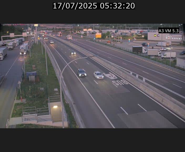 <h2>Traffic live webcam Luxembourg Aire de Berchem - A3 - BK 5 - direction France</h2>