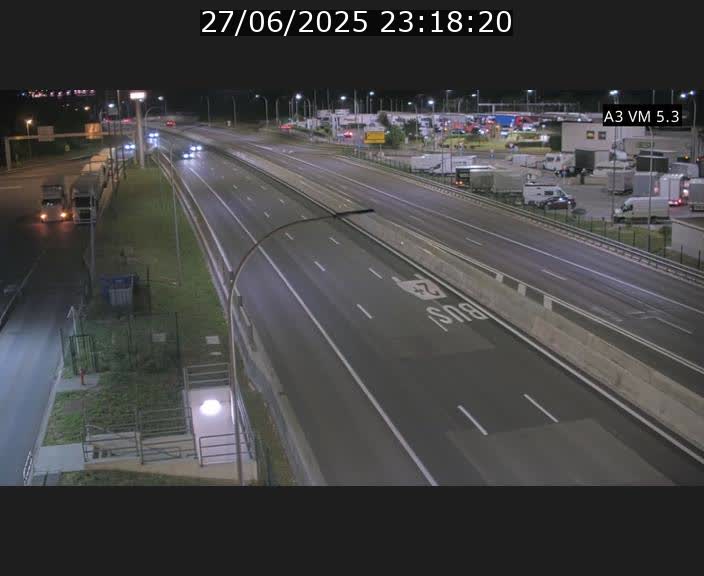 <h2>Traffic live webcam Luxembourg Aire de Berchem - A3 - BK 5 - direction France</h2>