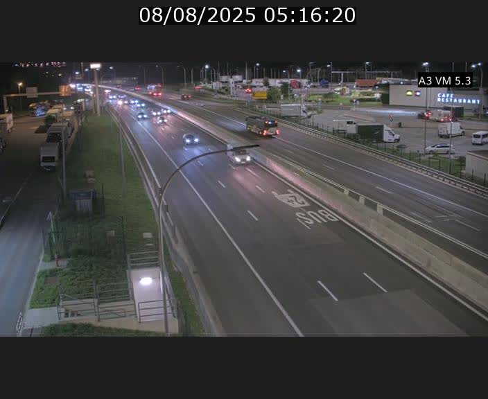<h2>Traffic live webcam Luxembourg Aire de Berchem - A3 - BK 5 - direction France</h2>