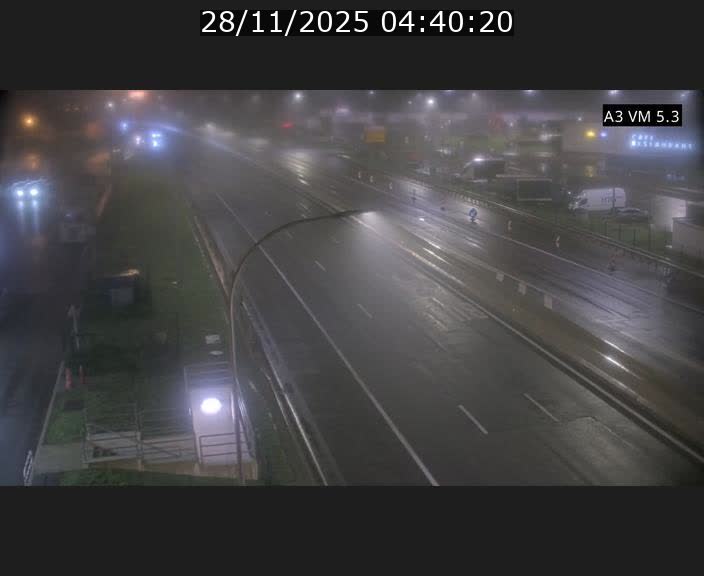 <h2>Traffic live webcam Luxembourg Aire de Berchem - A3 - BK 5 - direction France</h2>