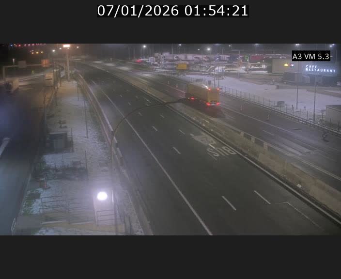 <h2>Traffic live webcam Luxembourg Aire de Berchem - A3 - BK 5 - direction France</h2>