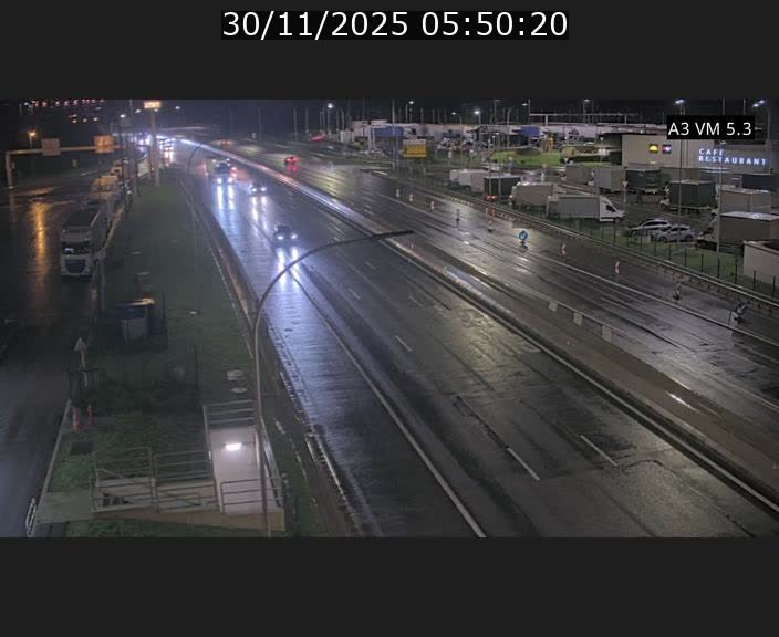 <h2>Traffic live webcam Luxembourg Aire de Berchem - A3 - BK 5 - direction France</h2>