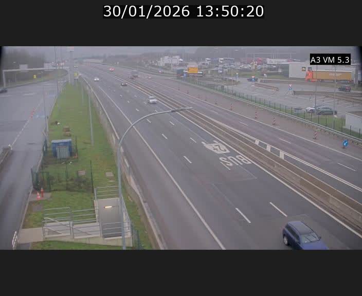 Traffic live webcam Luxembourg Aire de Berchem - A3 - BK 5 - direction France
