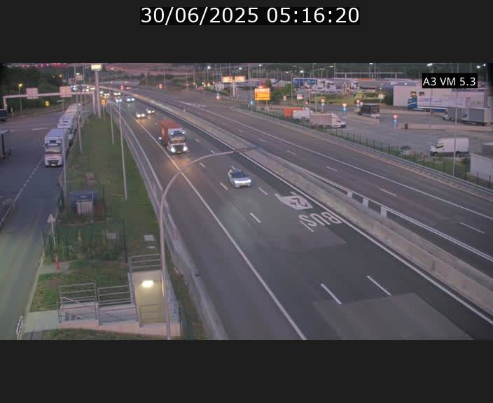 <h2>Traffic live webcam Luxembourg Aire de Berchem - A3 - BK 5 - direction France</h2>
