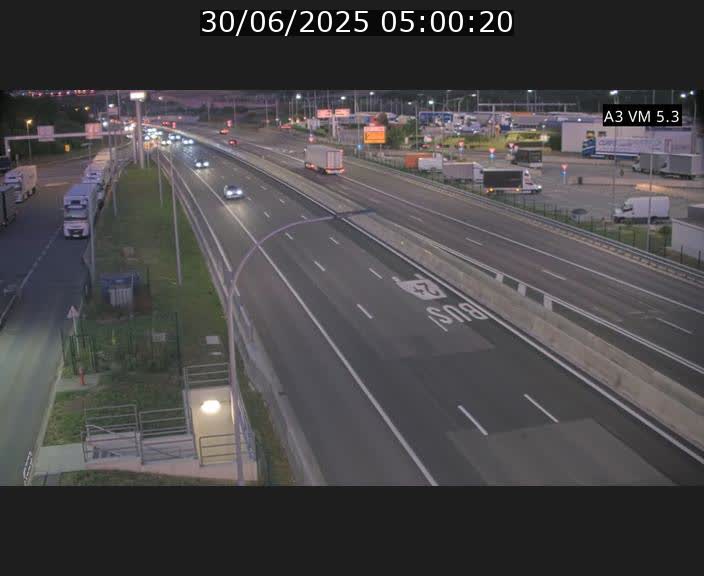 <h2>Traffic live webcam Luxembourg Aire de Berchem - A3 - BK 5 - direction France</h2>