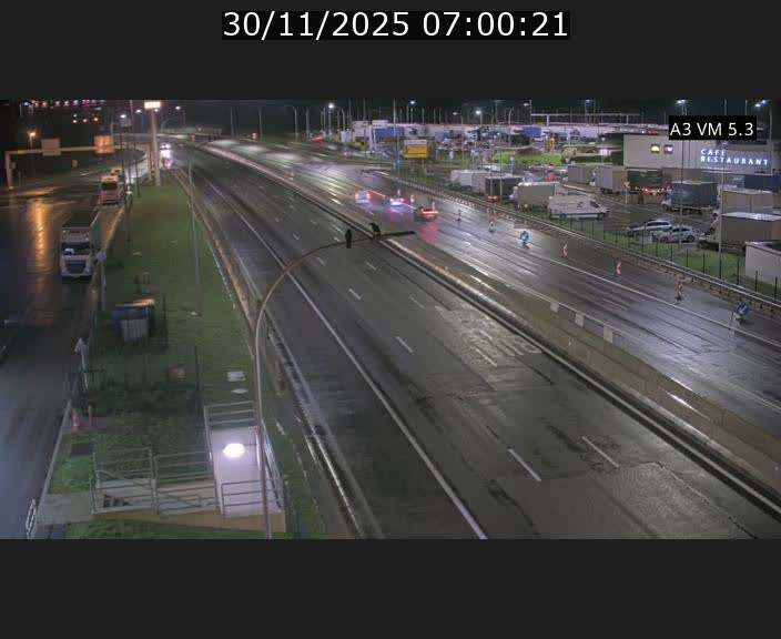 <h2>Traffic live webcam Luxembourg Aire de Berchem - A3 - BK 5 - direction France</h2>