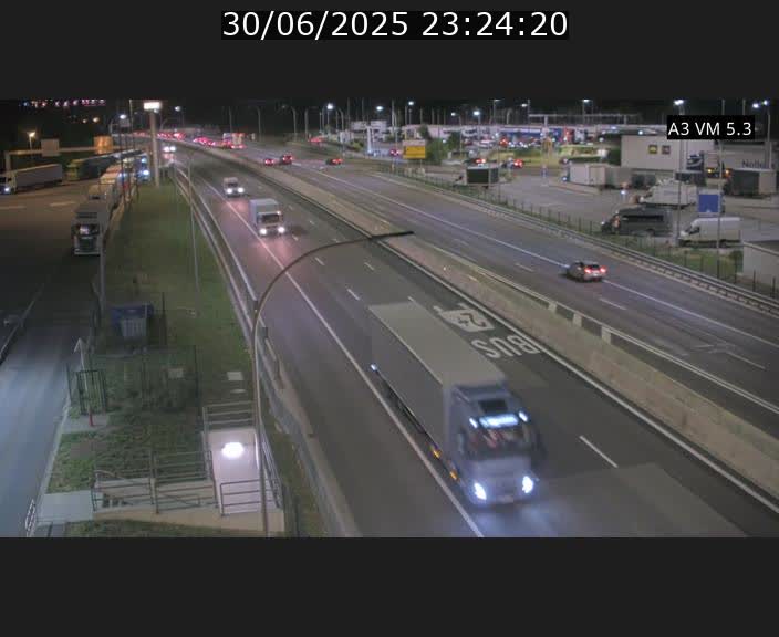 <h2>Traffic live webcam Luxembourg Aire de Berchem - A3 - BK 5 - direction France</h2>