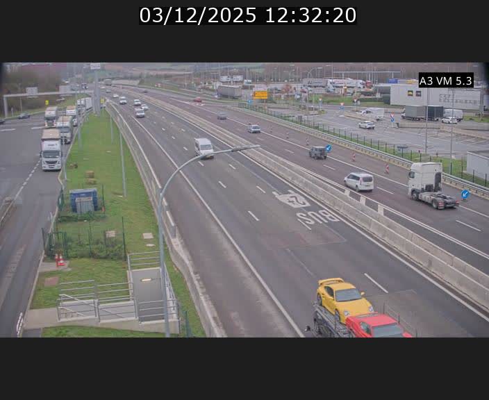 <h2>Traffic live webcam Luxembourg Aire de Berchem - A3 - BK 5 - direction France</h2>