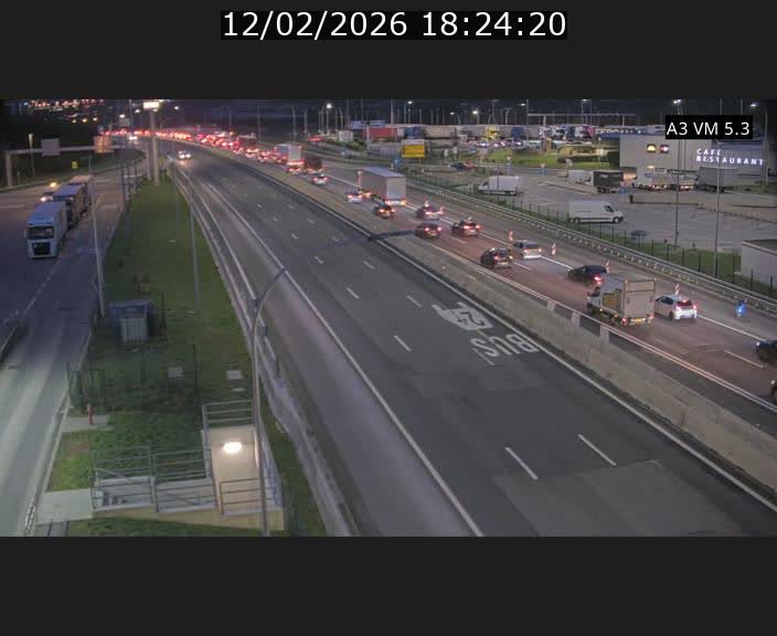 <h2>Traffic live webcam Luxembourg Aire de Berchem - A3 - BK 5 - direction France</h2>