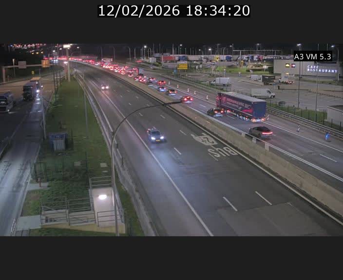 <h2>Traffic live webcam Luxembourg Aire de Berchem - A3 - BK 5 - direction France</h2>