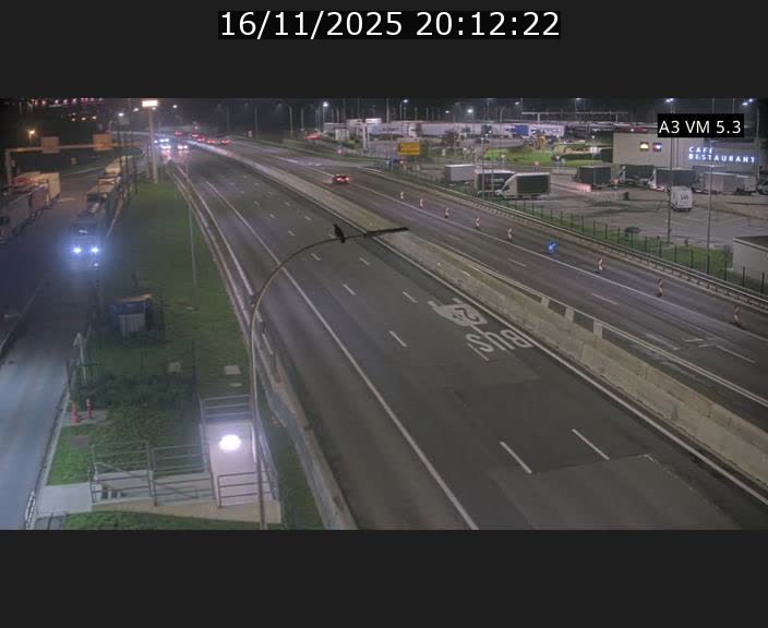 <h2>Traffic live webcam Luxembourg Aire de Berchem - A3 - BK 5 - direction France</h2>