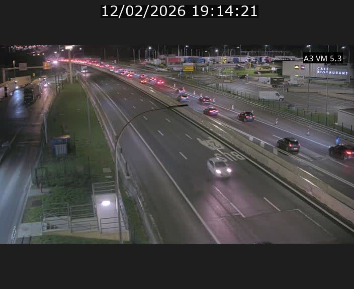 <h2>Traffic live webcam Luxembourg Aire de Berchem - A3 - BK 5 - direction France</h2>