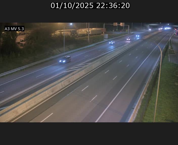 <h2>Webcam à l'Aire de Berchem au Luxembourg sur l'A3. Vue orientée vers la France</h2>