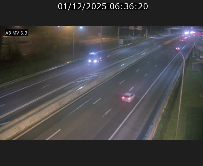 <h2>Webcam à l'Aire de Berchem au Luxembourg sur l'A3. Vue orientée vers la France</h2>