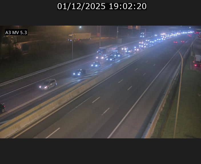 <h2>Webcam à l'Aire de Berchem au Luxembourg sur l'A3. Vue orientée vers la France</h2>