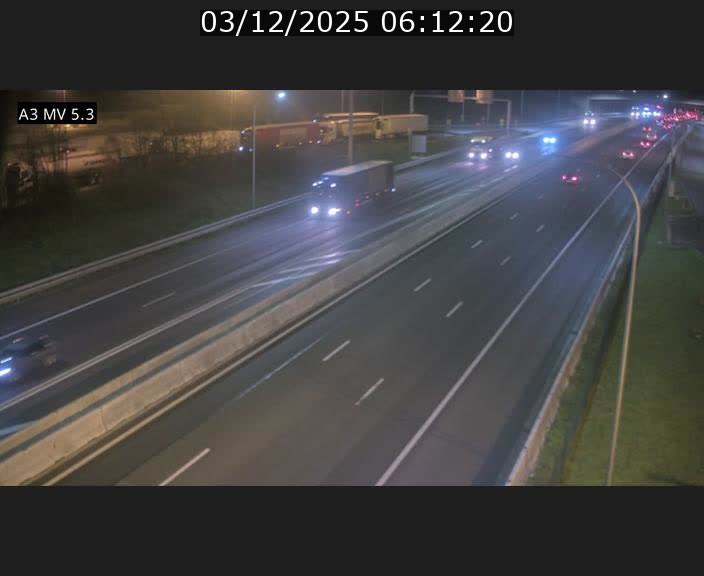 <h2>Webcam à l'Aire de Berchem au Luxembourg sur l'A3. Vue orientée vers la France</h2>