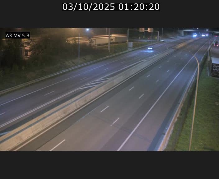 <h2>Webcam à l'Aire de Berchem au Luxembourg sur l'A3. Vue orientée vers la France</h2>