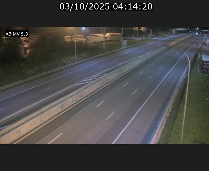 <h2>Webcam à l'Aire de Berchem au Luxembourg sur l'A3. Vue orientée vers la France</h2>