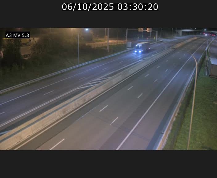 <h2>Webcam à l'Aire de Berchem au Luxembourg sur l'A3. Vue orientée vers la France</h2>